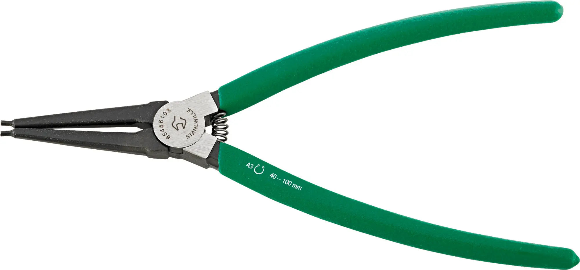 Stahlwille Polished External Circlip Plier, A3 - ST 65456103 Stahlwille