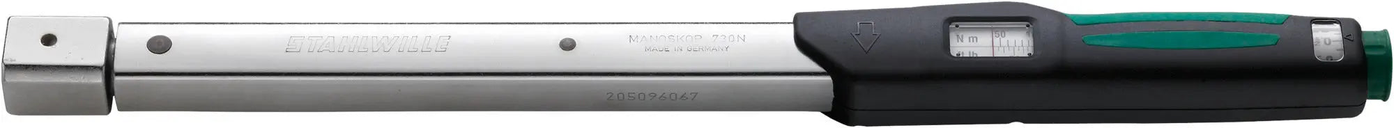 Stahlwille MANOSKOP Service Torque Wrench with Holder for Insert Tools, Size a/40 - ST 50581040 Stahlwille