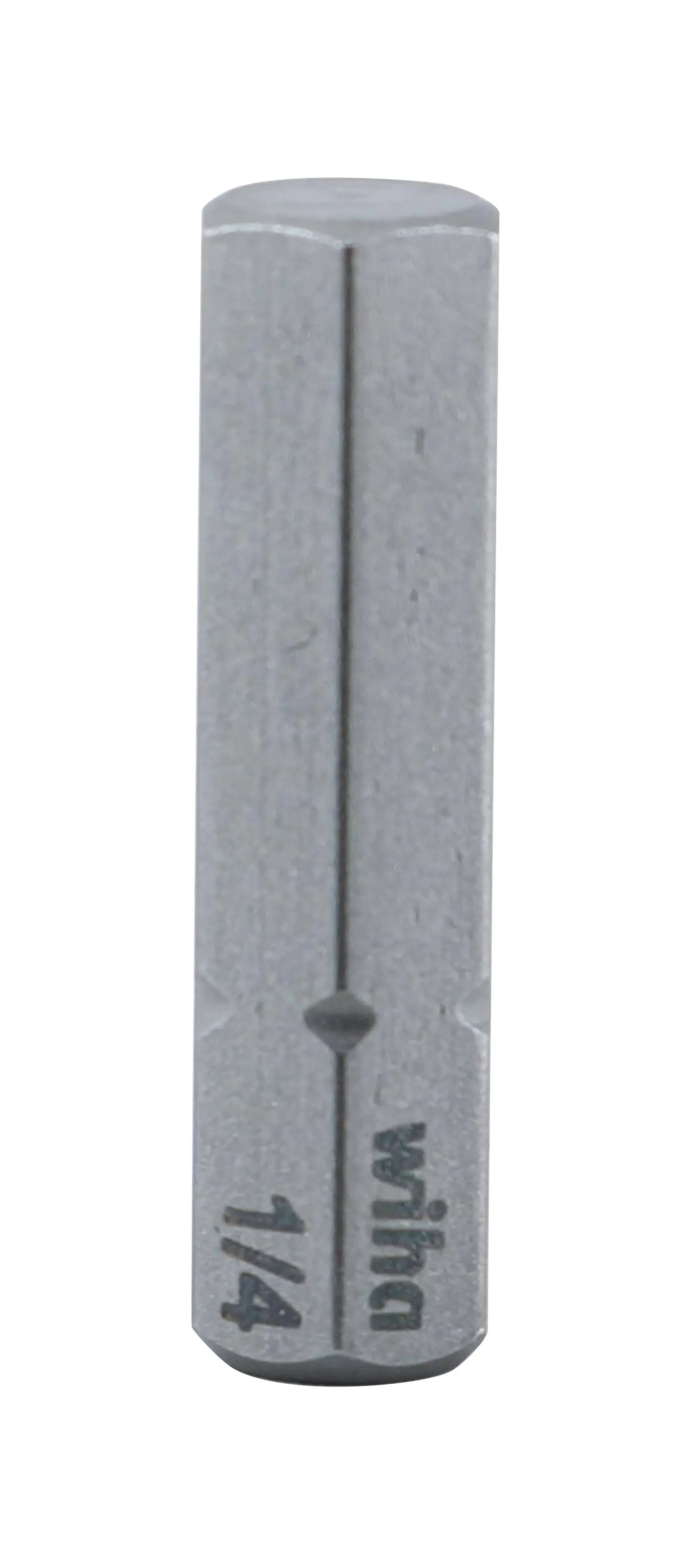 Wiha 71351, Hex Inch Insert Bit 1/4 x 25mm Wiha