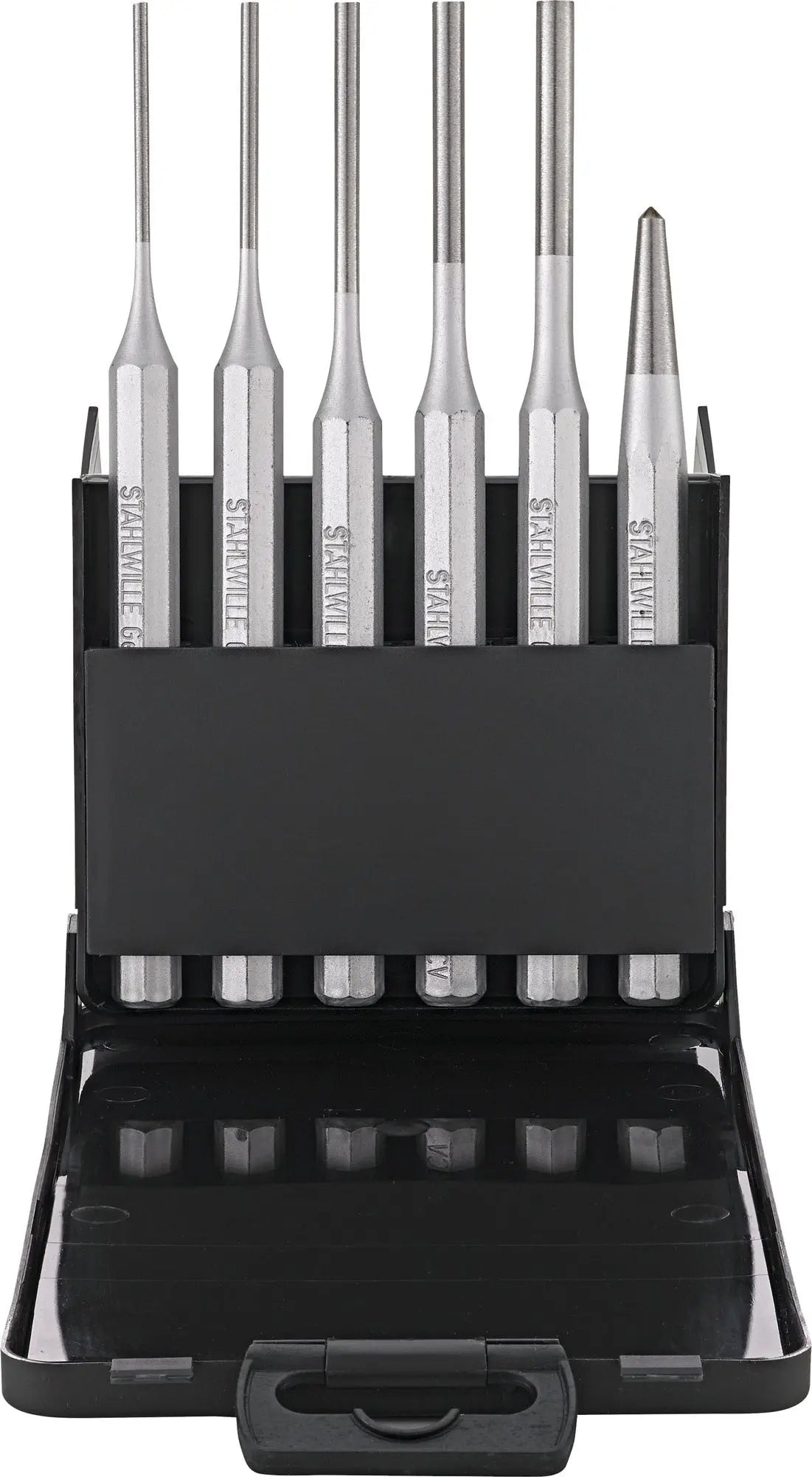 Stahlwille Set of 6 Pin and Center Punch - ST 96700712 Stahlwille
