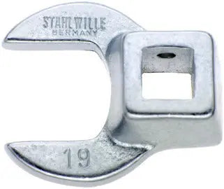 Stahlwille 3/8 in Drive Crow Foot Wrench, 19mm - ST 02200019 Stahlwille