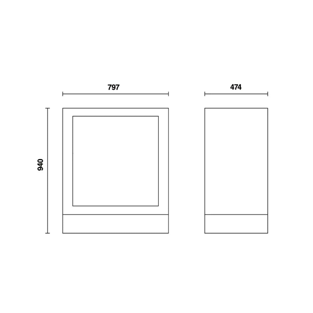 Beta Tools (Article# C55MDO) Fixed Oil Distribution Cabinet for Workstation Combo System - BT 55000210 Beta Tools