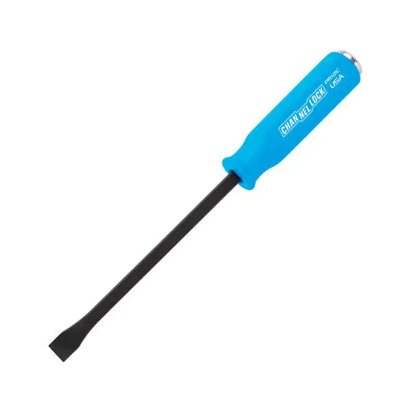 Channellock Curved Strike Cap Professional Pry Bar, 5/8 x 7 in, 12 in Overall Length - CL PR12C Channellock