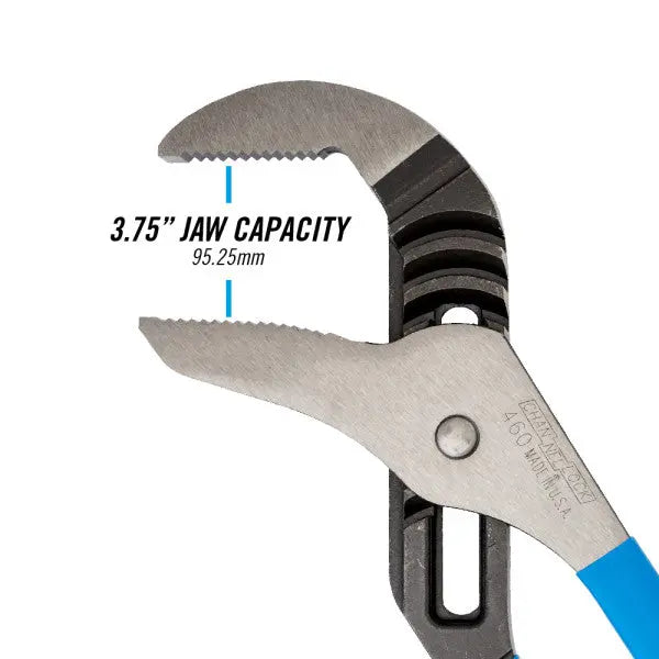 Channellock Straight Jaw Tongue and Groove Plier, 16.5 in - CL 460 Channellock