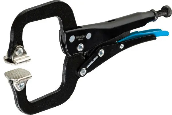 Channellock C-Clamp Locking Plier with Swivel Pads, 6.69 in - CL 107-6 Channellock