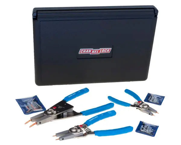 Channellock Set of 3 Convertible Retaining Ring Pliers, 6.5, 8, 10 in - CL RT-3 Channellock