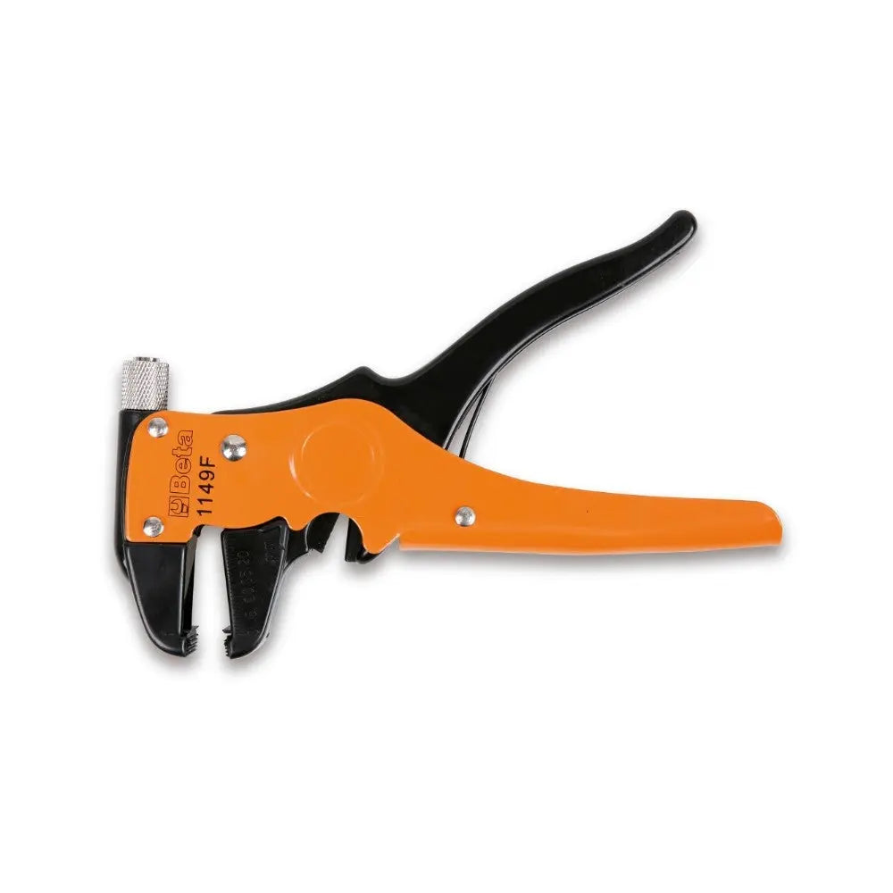 Beta Tools (Article# 1149F) Front Wire Stripping Plier with Cutting Blade, Self-Adjustable - BT 11490010 Beta Tools