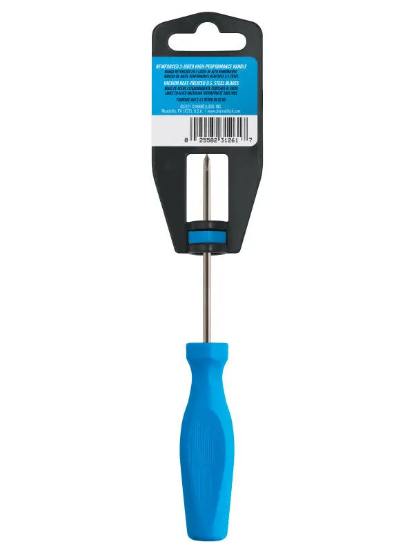 Channellock Professional Precision Phillips Screwdriver, PH0 x 3 in - CL P030H Channellock