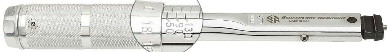 Sturtevant Richmont CCM 400 NM | Interchangeable Head Micrometer Adjustable Wrench, 75 Nm-400 Nm - 810788 Sturtevant Richmont