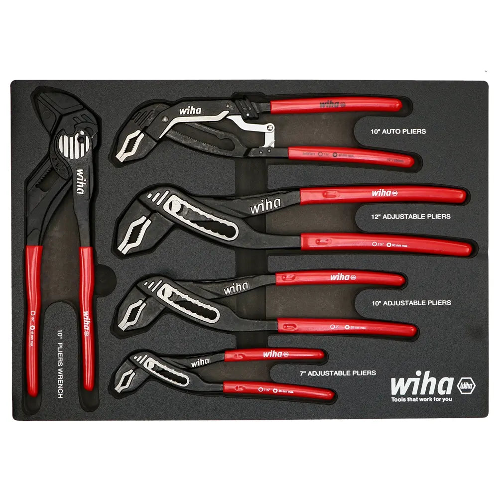 Wiha Empty Foam Tray for 3/8 in Metric Sockets - WI 93032 Wiha