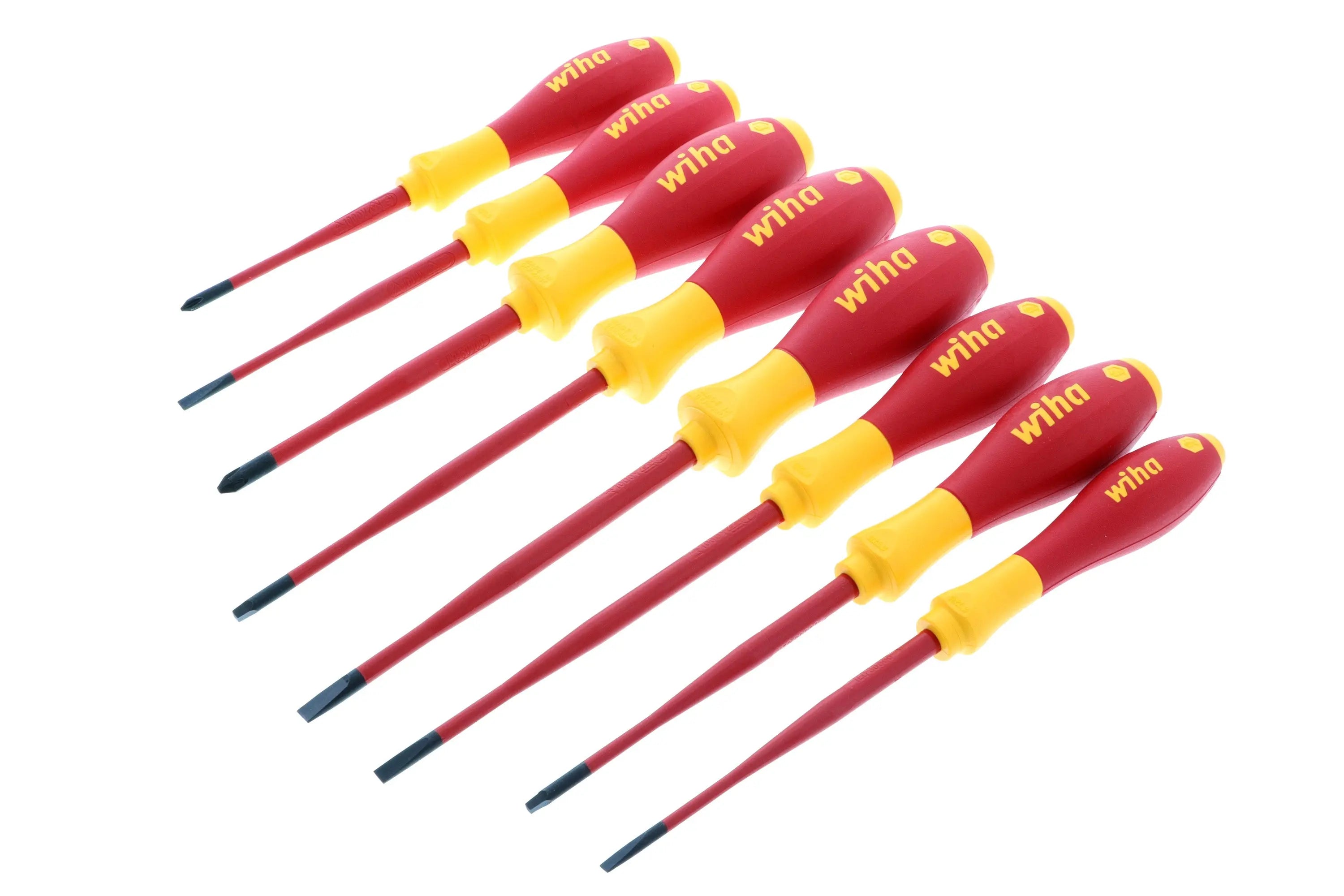 Wiha 32197, Insulated SlimLine Screwdriver 8 Pc. Set Wiha
