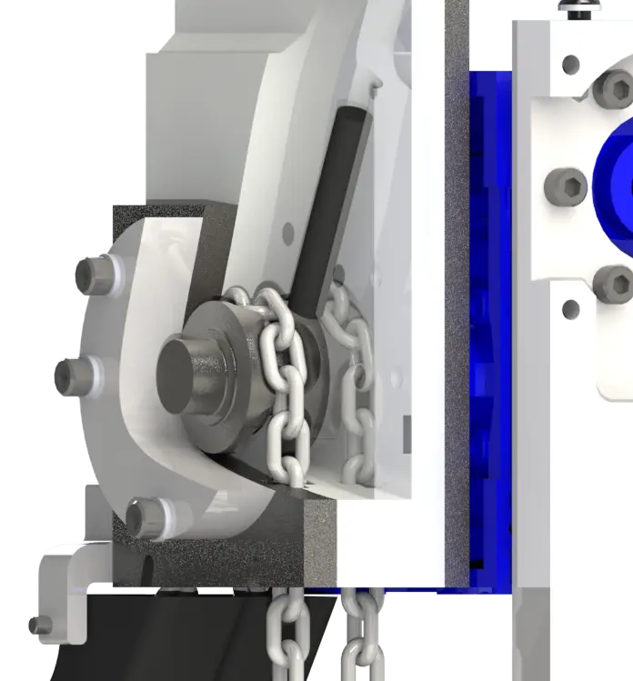 Knight Global Safety Drop Stop "SDS" Speed Hoist, 400 lbs Capacity, 240VAC - KG KSH400SS-2401-006 Speed Hoist Knight Global