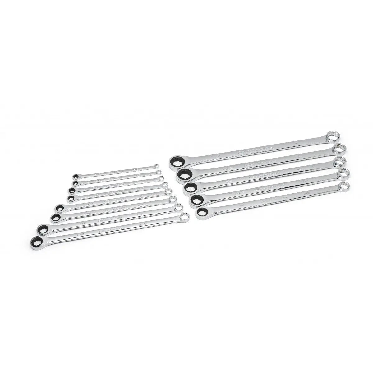 GEARWRENCH 13 Pc. 72-Tooth 12 Point XL GearBox Double Box Ratcheting SAE Wrench Set 85999 Wrench Set GEARWRENCH