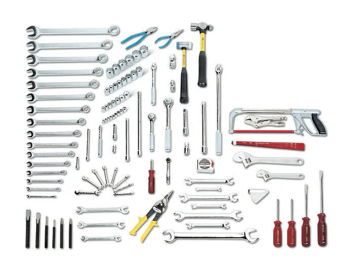 Wright Tool Set of 104 1/4 in, 3/8 in and 1/2 in Drives Industrial Maintenance Tools - WT 181