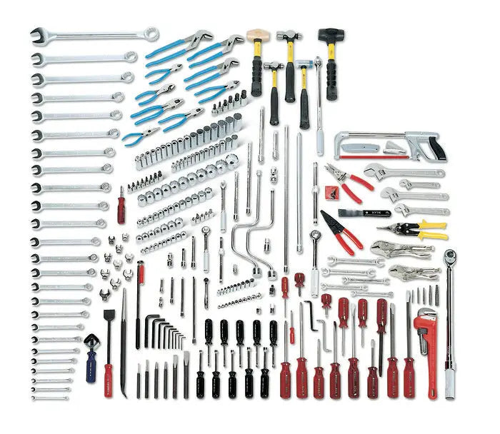 Wright Tool 260 Piece Metric Master Maintenance Tool Set 1/4, 3/8, 1/2 in Drives - WT 191 Metric Master Maintenance Tool Set Wright Tool