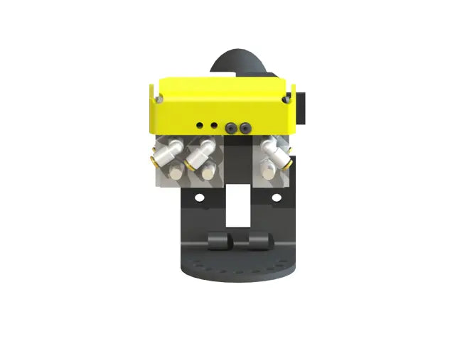 Knight Global Pneumatic Control Handle, (3) Thumb Lever, (3) 1-Button SMC Valve Block - KG GMBPA9140 Knight Global