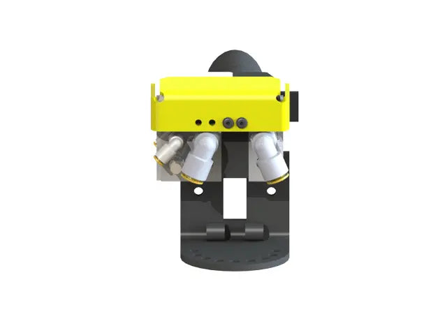 Knight Global Pneumatic Control Handle, (3) Thumb Lever, (2) 1-Button SMC Valve Block, 3-Way Valves - KG GMBPA9340 Knight Global