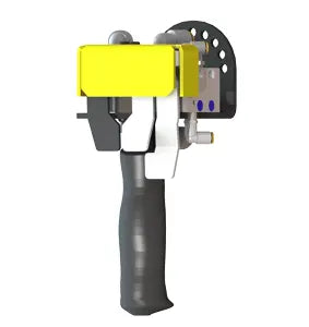 Knight Global Pneumatic Control Handle, (3) Thumb Lever, (2) 1-Button SMC Valve Block, 3-Way Valves - KG GMBPA9340 Knight Global