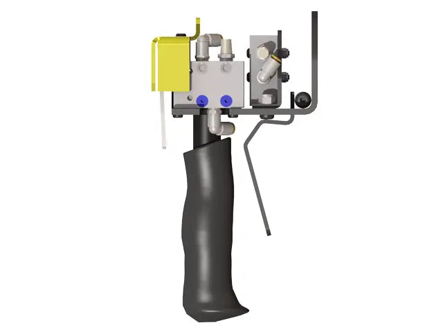 Knight Global Pneumatic Trigger Control Handle, (1) Thumb Lever, (1) 1-Button SMC Valve - KG GMBPTA9040 Knight Global