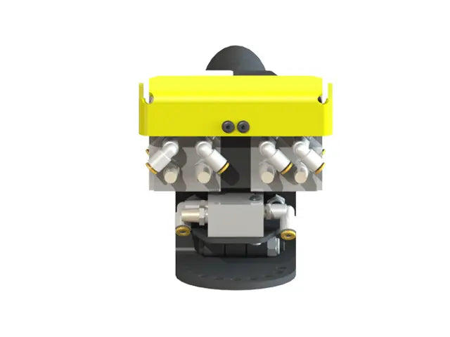 Knight Global Pneumatic Trigger Control Handle, (4) Thumb Lever, (4) 1-Button SMC Valve - KG GMBPTA9110 Knight Global