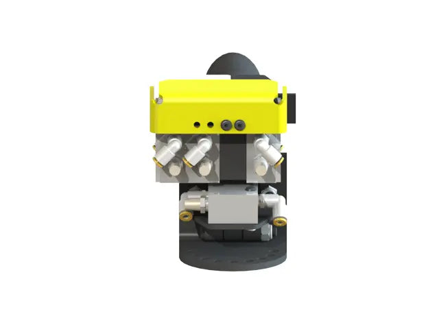 Knight Global Pneumatic Trigger Control Handle, (3) Thumb Lever, (3) 1-Button SMC Valve - KG GMBPTA9140 Knight Global