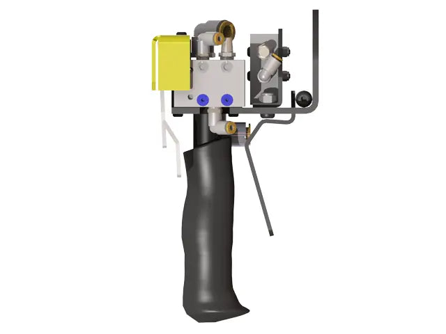 Knight Global Pneumatic Trigger Control Handle, (4) Thumb Lever, (2) 1-Button SMC Valve, 3-Way Valves - KG GMBPTA9310 Knight Global