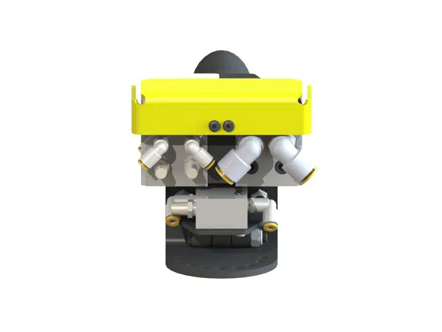 Knight Global Pneumatic Trigger Control Handle, (4) Thumb Lever, (2) 1-Button SMC Valve, 3-Way Valves - KG GMBPTA9310 Knight Global
