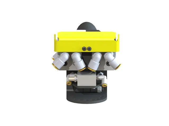 Knight Global Pneumatic Trigger Control Handle, (4) Thumb Lever, (4) 1-Button SMC Valve, 3-Way Valves - KG GMBPTA9330 Knight Global