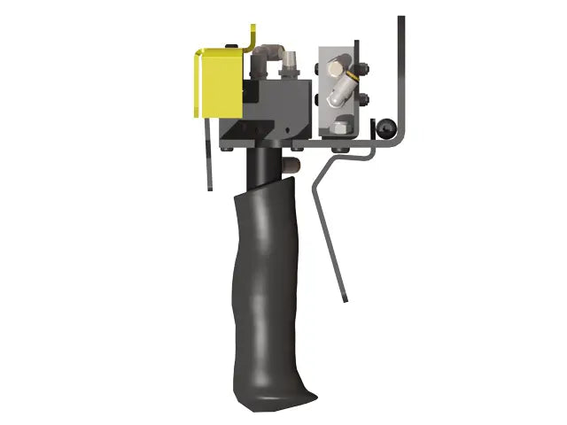 Knight Global Pneumatic Trigger Control Handle, (1) Thumb Lever, (1) 1-Button SMC Valve, 3-Way Valves - KG GMBPTA9400 Knight Global