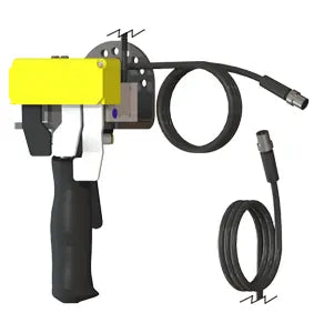Knight Global Pneumatic-Electric Control Handle with Electric Trigger, (3) Thumb Levers, (2) 1-Button SMC Valve - KG GMEPETA9150 Knight Global