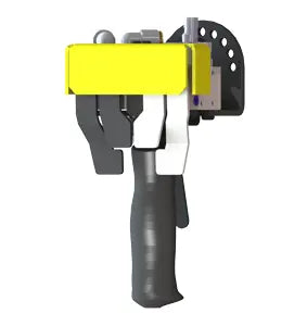 Knight Global Pneumatic-Electric Control Handle with Electric Trigger, (4) Thumb Levers, (2) 1-Button SMC Valve, 3-Way Valves - KG GMEPETA9360 Knight Global