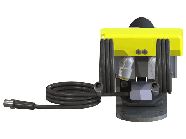 Knight Global Pneumatic-Electric Control Handle with Electric Trigger, (4) Thumb Levers, (2) 5-Pin Micro Limit Switch, (2) 1-Button SMC Valve - KG GMEPETA9535 Knight Global