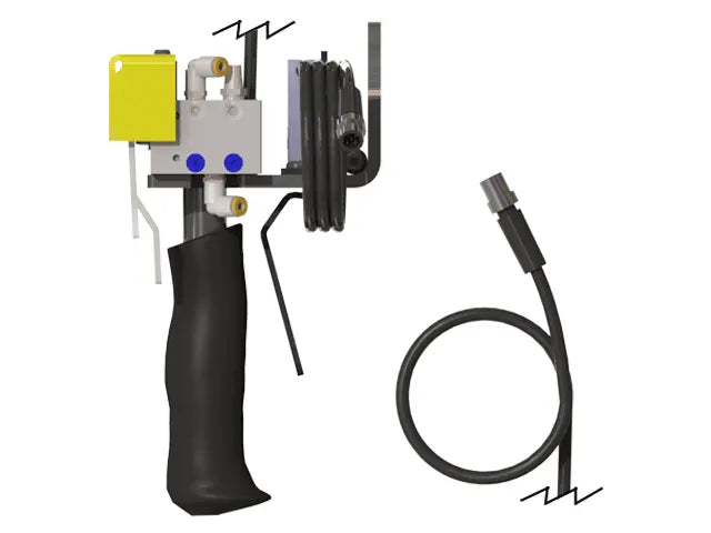 Knight Global Pneumatic-Electric Control Handle with Electric Trigger, (4) Thumb Levers, (2) 5-Pin Micro Limit Switch, (1) Trigger Lever - KG GMEPETA9610 Knight Global