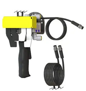 Knight Global Pneumatic-Electric Control Handle with Electric Trigger, (4) Thumb Levers, (2) 5-Pin Micro Limit Switch, 10mm Pneumatic Fittings - KG GMEPETA9630 Knight Global