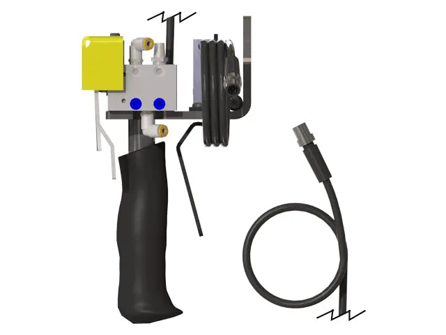 Knight Global Pneumatic-Electric Control Handle with Electric Trigger, (3) Thumb Levers, (2) 5-Pin Micro Limit Switch - KG GMEPETA9640 Knight Global
