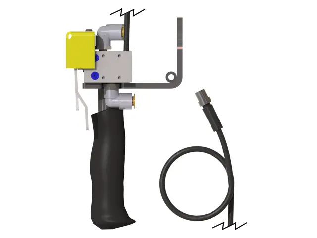 Knight Global Pneumatic-Electric Control Handle, (3) Thumb Levers, (2) 1-Button SMC Valve, 3-Way Valves - KG GMEPPA9350 Knight Global