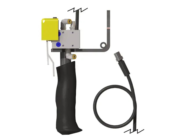Knight Global Pneumatic-Electric Control Handle, (4) Thumb Levers, (2) 1-Button SMC Valve, (2) 5-Pin Limit Switch - KG GMEPPA9515 Knight Global