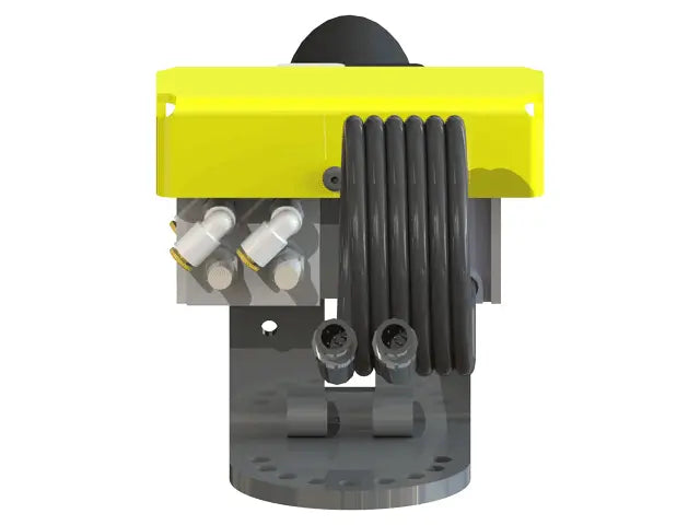 Knight Global Pneumatic-Electric Control Handle, (4) Thumb Levers, (2) 1-Button SMC Valve, 4mm Pneumatic Fittings - KG GMEPPA9610 Knight Global