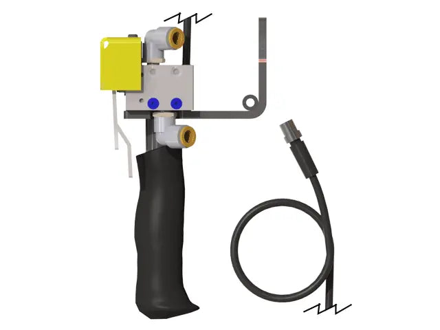 Knight Global Pneumatic-Electric Control Handle, (4) Thumb Levers, (2) 5-Pin Limit Switch, (2) 1-Button SMC Valve - KG GMEPPA9630 Knight Global