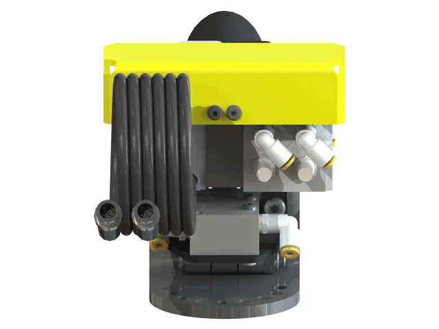 Knight Global Electric Control Handle with Pneumatic Trigger, (2) 5-Pin Micro Limit Switch, (1) 1-Button SMC Valve - KG GMEPPTA9160 Knight Global