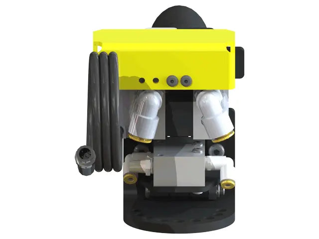 Knight Global Electric Control Handle with Pneumatic Trigger, (1) 5-Pin Micro Limit Switch, (2) 1-Button SMC Valve - KG GMEPPTA9350 Knight Global