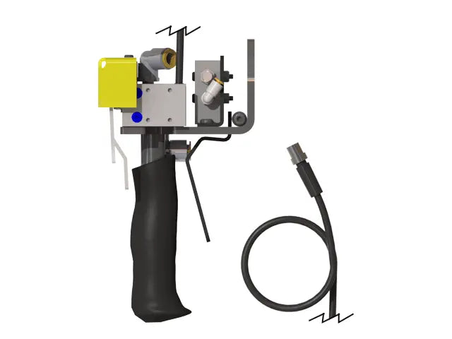 Knight Global Electric Control Handle with Pneumatic Trigger, (2) 5-Pin Micro Limit Switch, (4) Thumb Levers - KG GMEPPTA9360 Knight Global