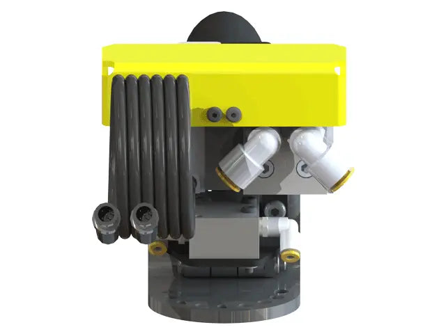 Knight Global Electric Control Handle with Pneumatic Trigger, (2) 5-Pin Micro Limit Switch, (4) Thumb Levers - KG GMEPPTA9360 Knight Global