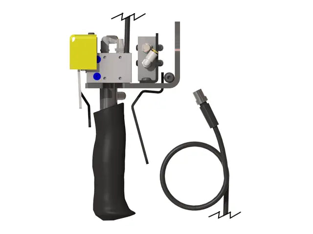 Knight Global Electric Control Handle with Pneumatic Trigger, (2) 5-Pin Micro Single Pole Limit Switch, (3) Thumb Levers - KG GMEPPTA9460 Knight Global