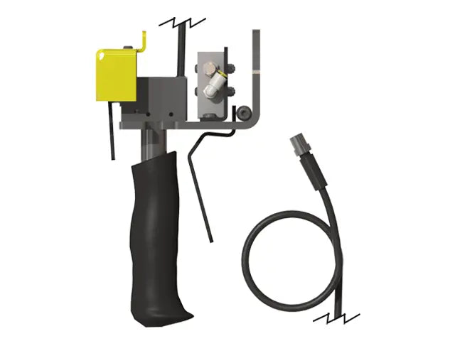 Knight Global Electric Control Handle with Pneumatic Trigger, (1) 4-Pin Micro Single Pole Limit Switch, (1) Thumb Levers - KG GMEPPTA9500 Knight Global