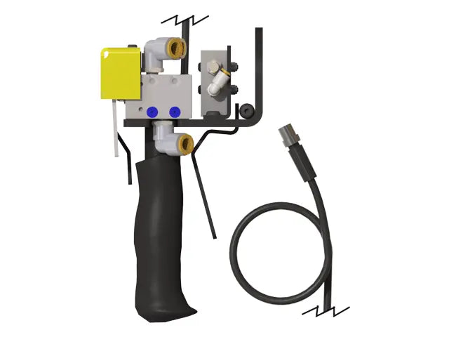 Knight Global Electric Control Handle with Pneumatic Trigger, (1) 5-Pin Micro Limit Switch, Ergonomic Grip - KG GMEPPTA9530 Knight Global