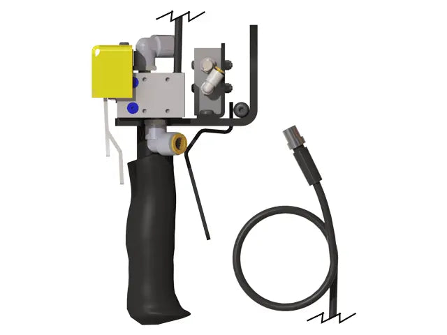 Knight Global Electric Control Handle with Pneumatic Trigger, (2) 5-Pin Micro Limit Switch, Ergonomic Grip - KG GMEPPTA9535 Knight Global