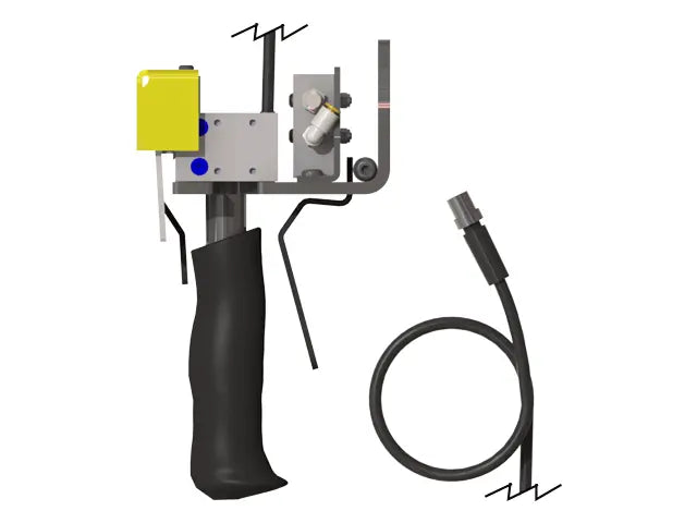 Knight Global Electric Control Handle with Pneumatic Trigger, (3) 5-Pin Micro Single Pole Limit Switch, (3) Thumb Levers - KG GMEPPTA9560 Knight Global