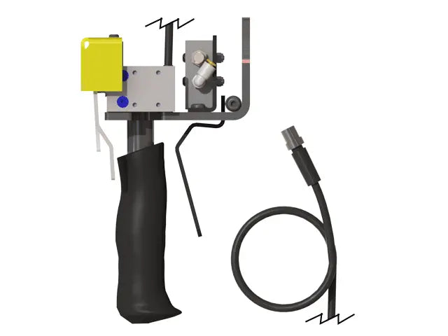 Knight Global Electric Control Handle with Pneumatic Trigger, (3) 5-Pin Micro Single Pole Limit Switch, Ergonomic Grip - KG GMEPPTA9650 Knight Global
