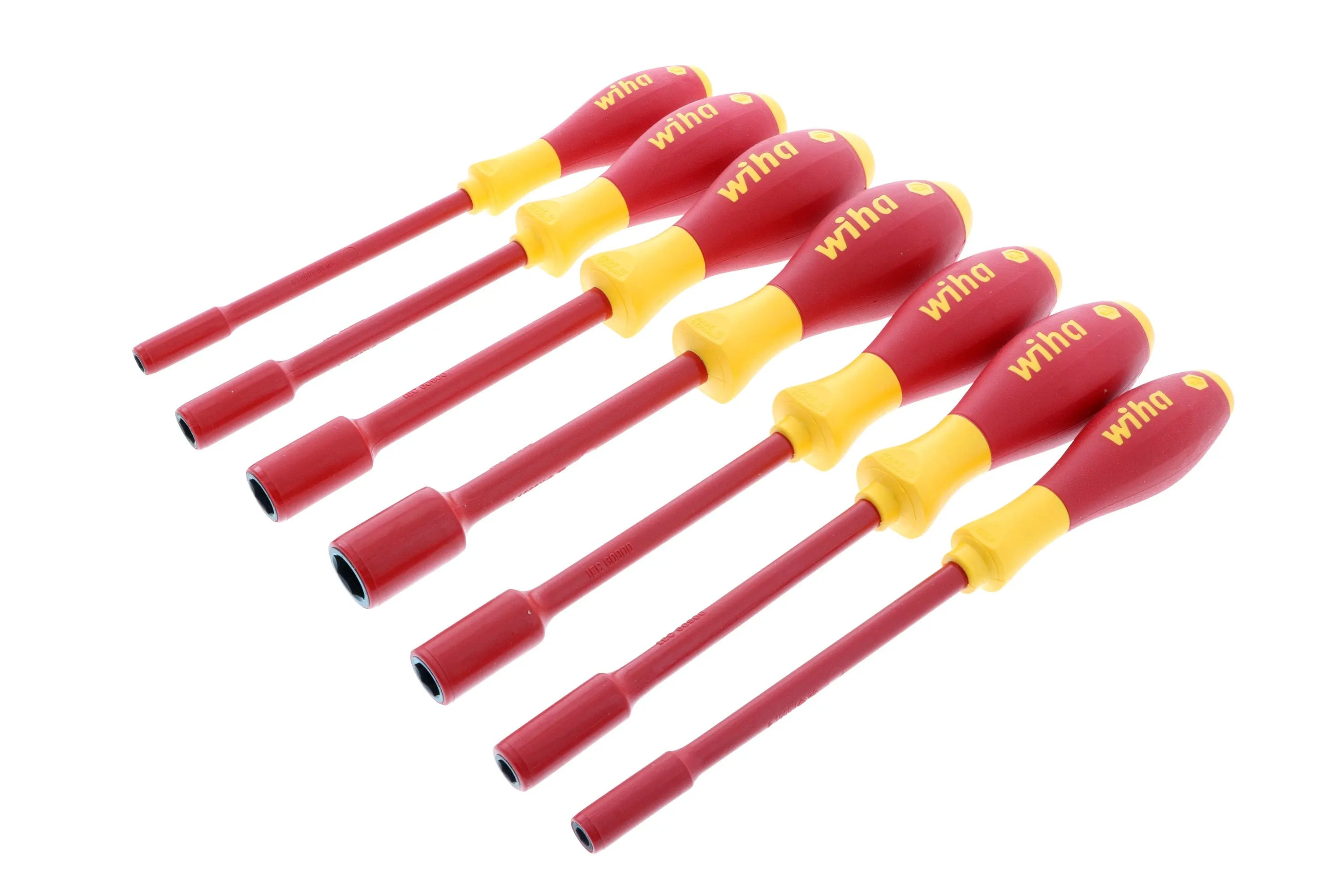 Wiha 32294, Insulated Inch Nut Driver 7 Pc. Set Wiha
